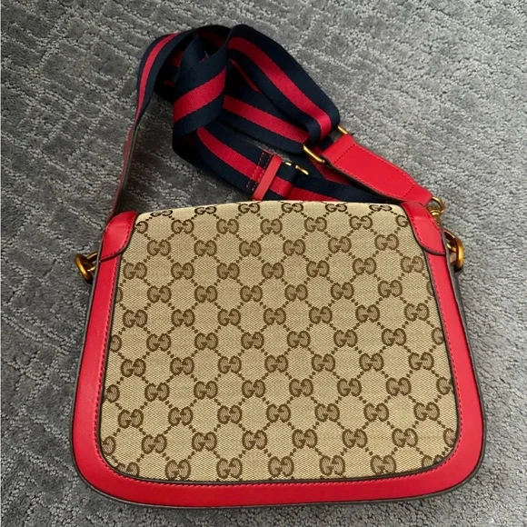 Red marmont Gucci bag - Picture 6 of 13